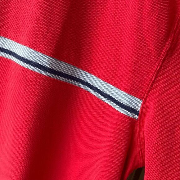 Tommy Hilfiger 90s Pique Cotton Crewneck Shirt XL NWOT – Retro Preppy Polo Style - Picture 9 of 11